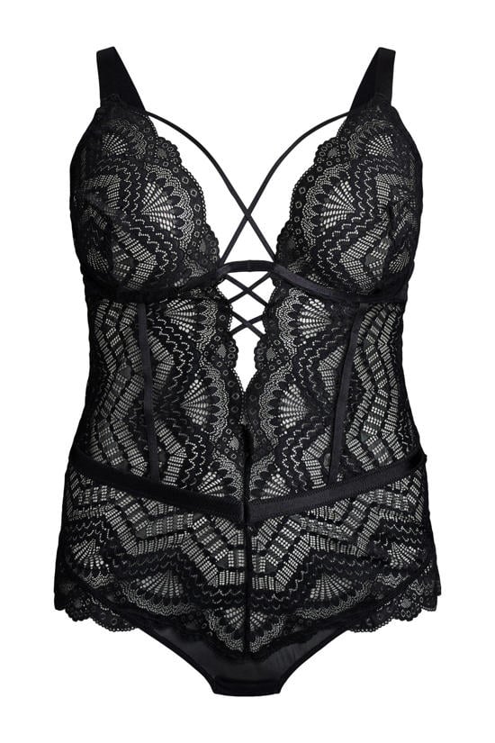Zizzi grote maten lingeriebody's dames