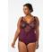 Zizzi stringbody CAELLA met beugel donkerrood