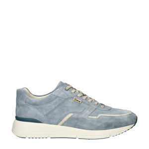 Walker  suède sneakers lichtblauw