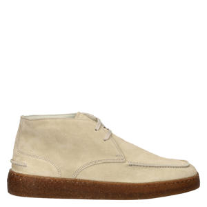 Wave  suède veterboots beige