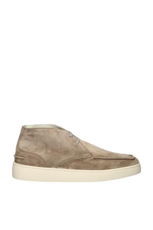 Wave  suède veterboots beige