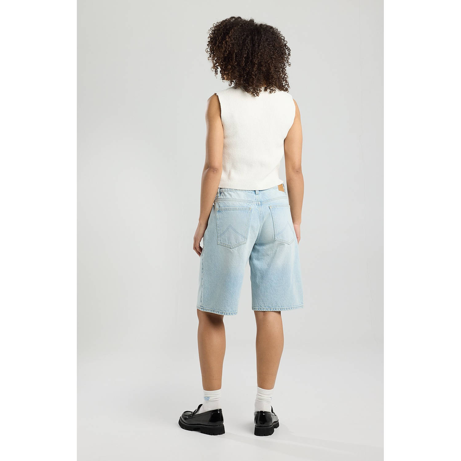 America Today korte jeans blauw