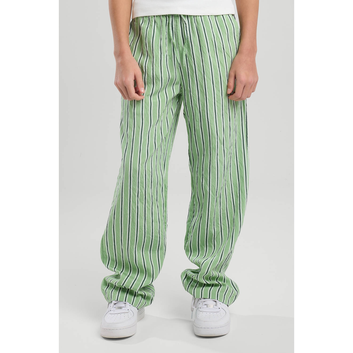 America Today casual broek lichtgroen