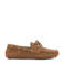 Mango   suède mocassins cognac