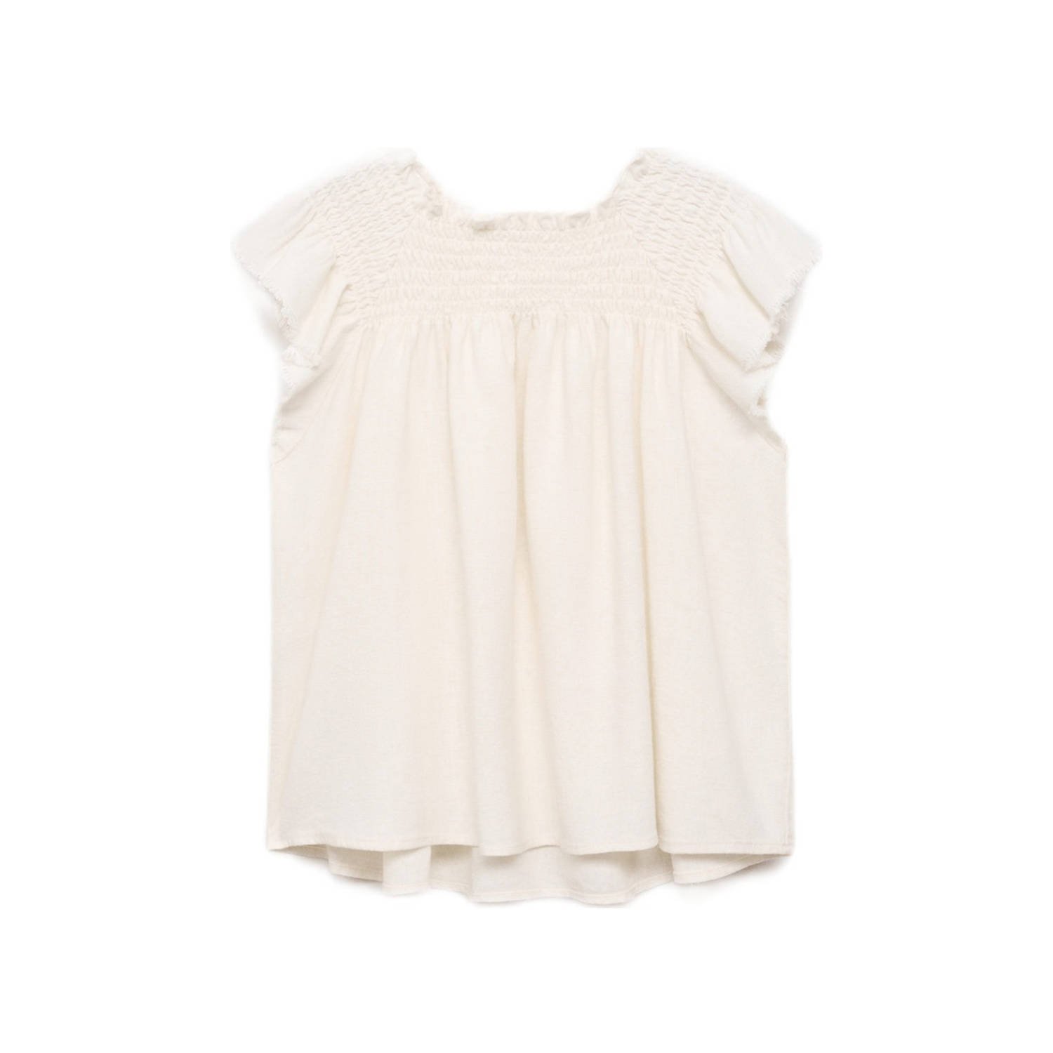 Mango Kids blousetop ecru