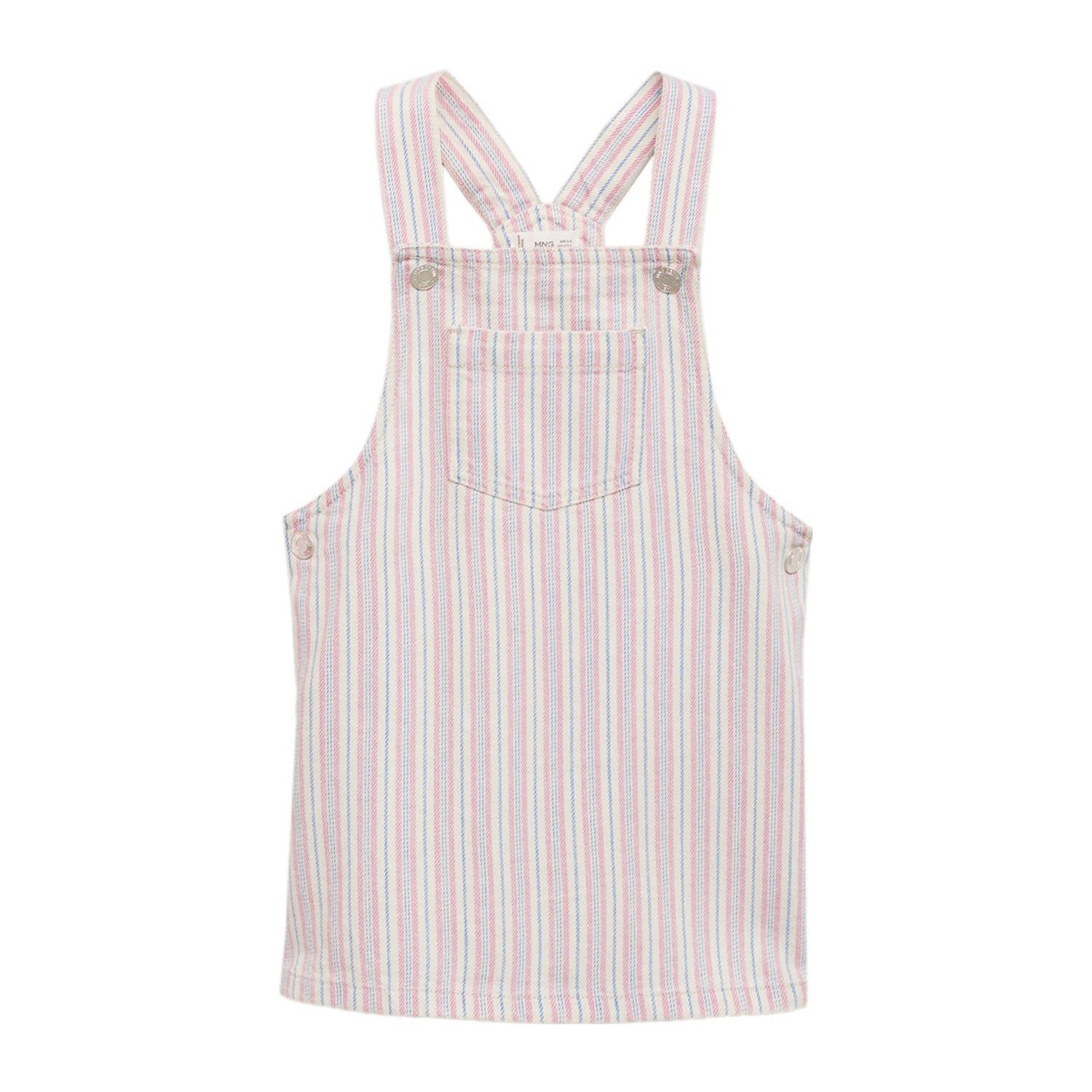 Mango Kids spijkerjurk roze