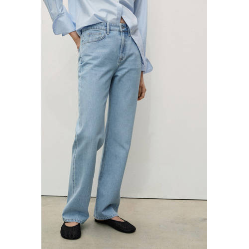 Mango light blue denim afbeelding