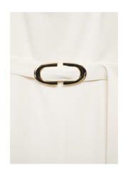 thumbnail: Mango wide leg jumpsuit ecru