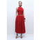 Mango midi rok rood