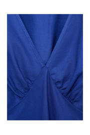 thumbnail: Mango linnen A-lijn jurk blauw