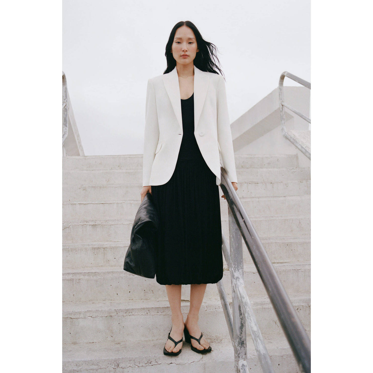 Mango regular blazer wit
