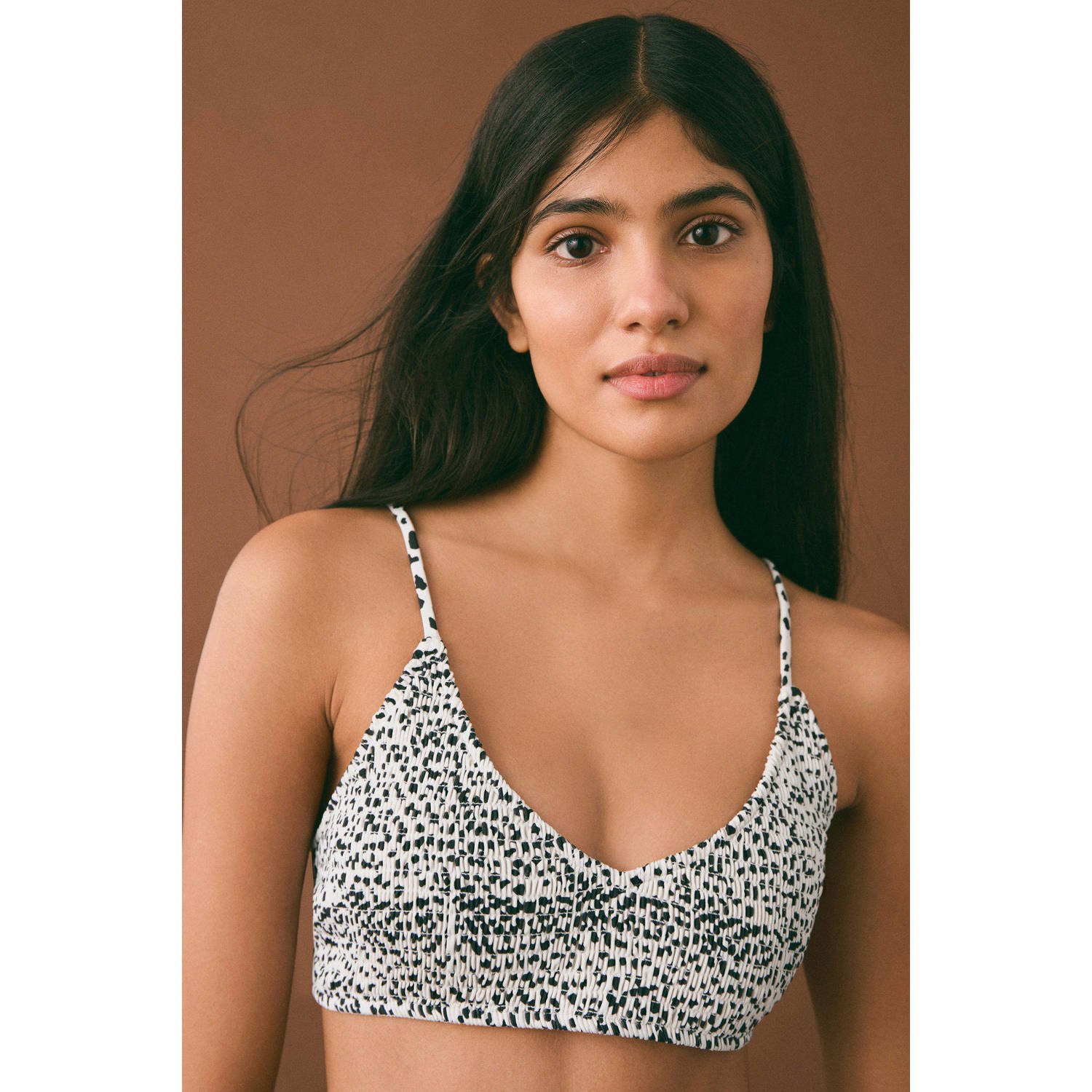 MANGO TEEN bikini ecru zwart