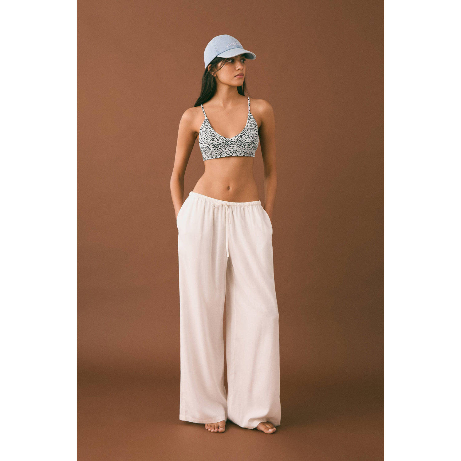MANGO TEEN bikini ecru zwart
