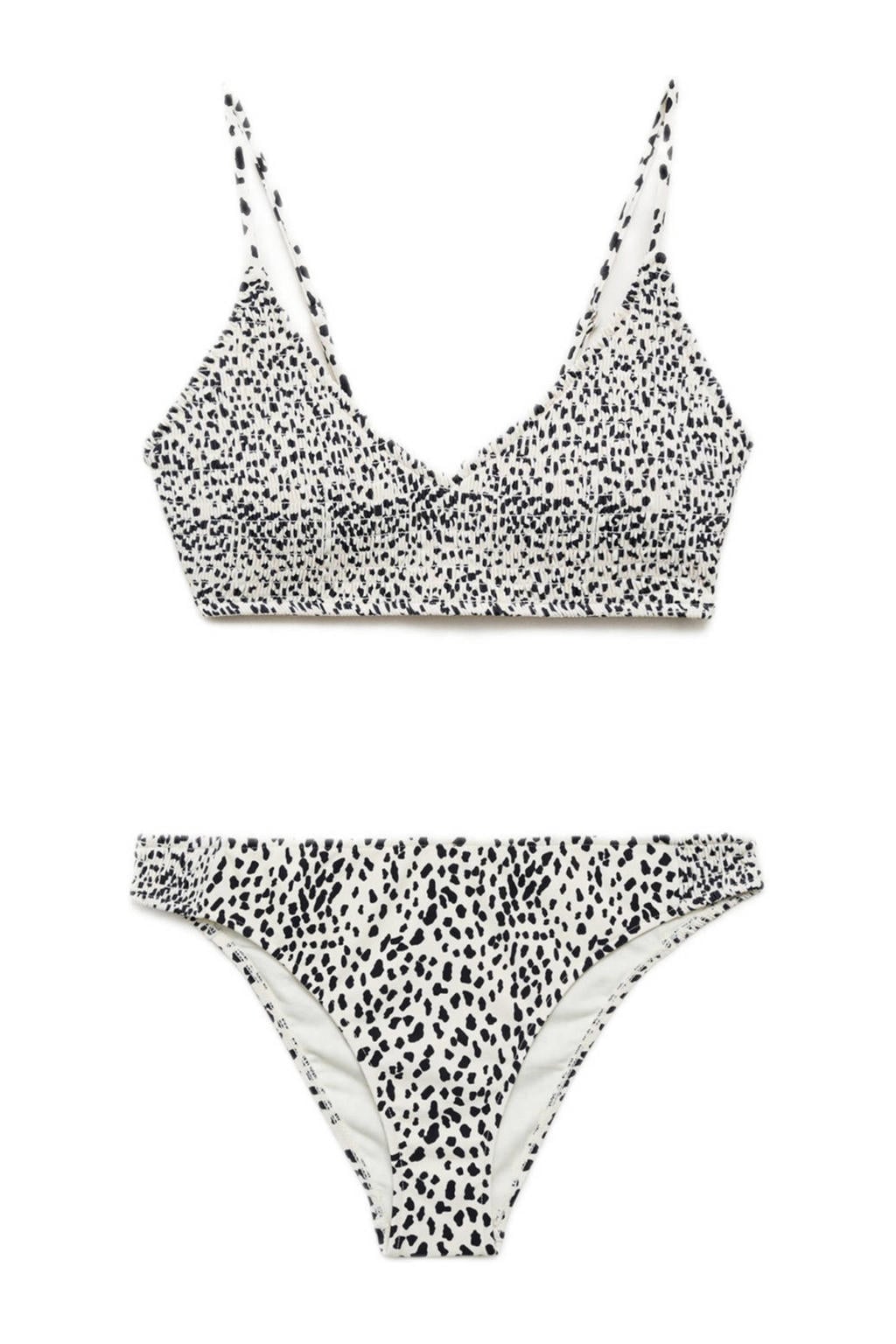 MANGO TEEN bikini ecru/zwart