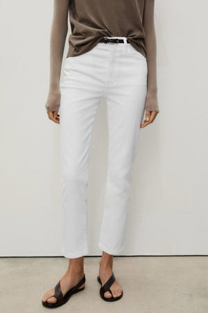 slim fit jeans wit