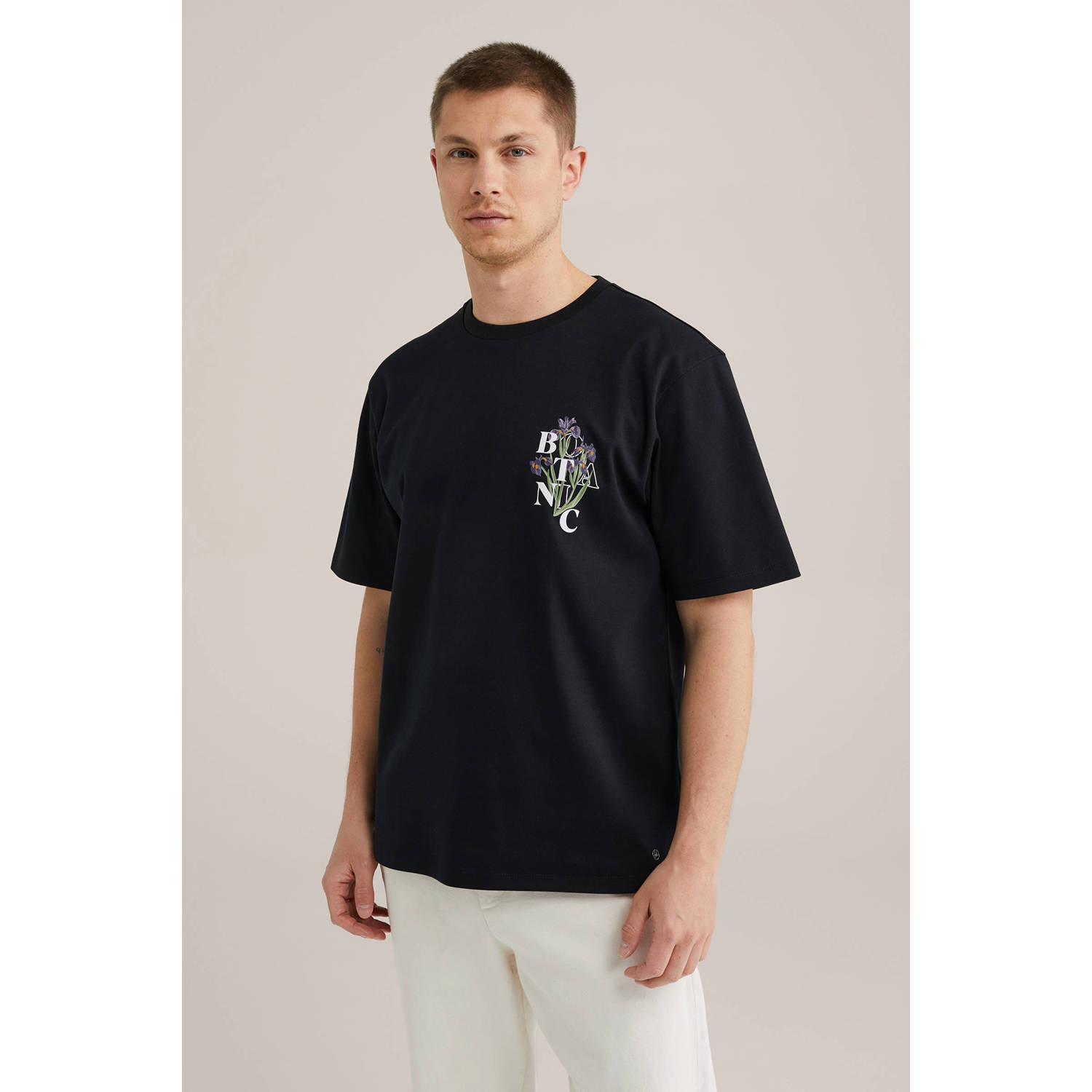 WE Fashion T-shirt zwart