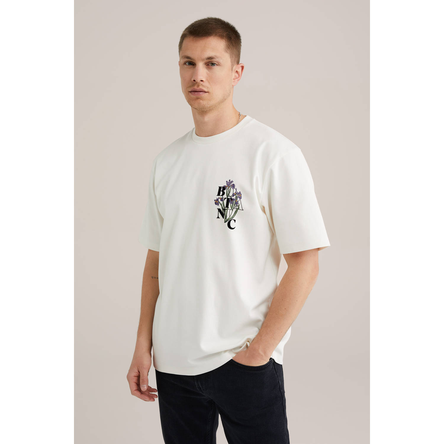 WE Fashion T-shirt ecru