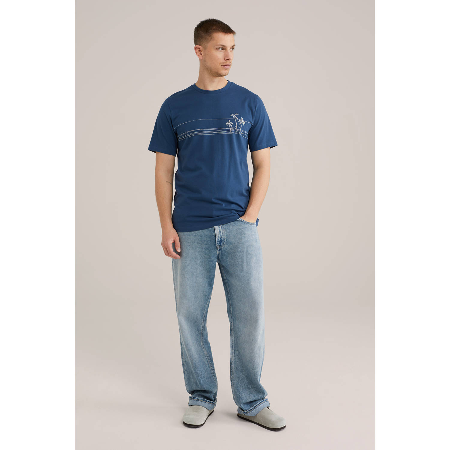 WE Fashion T-shirt marine