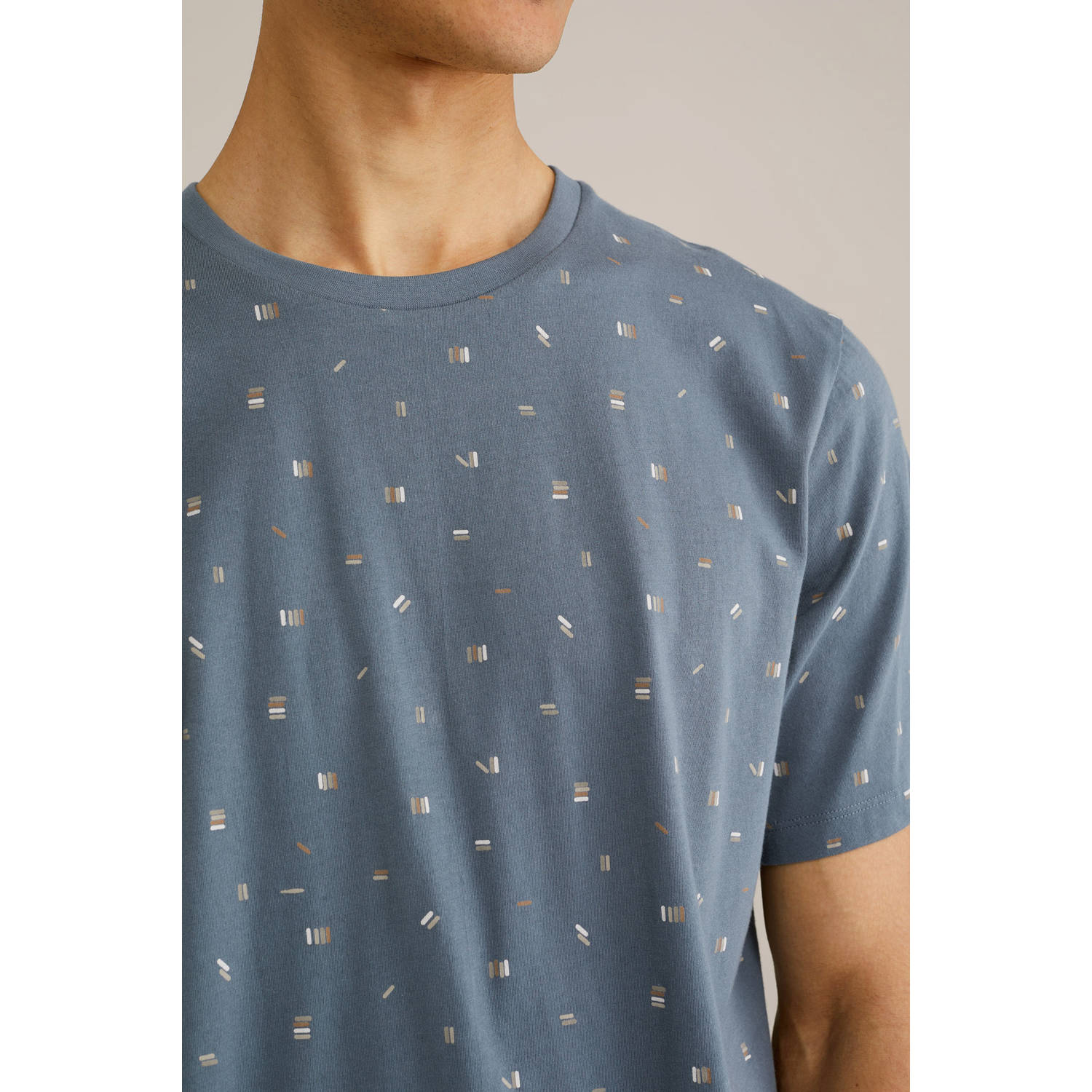 WE Fashion T-shirt grijsblauw