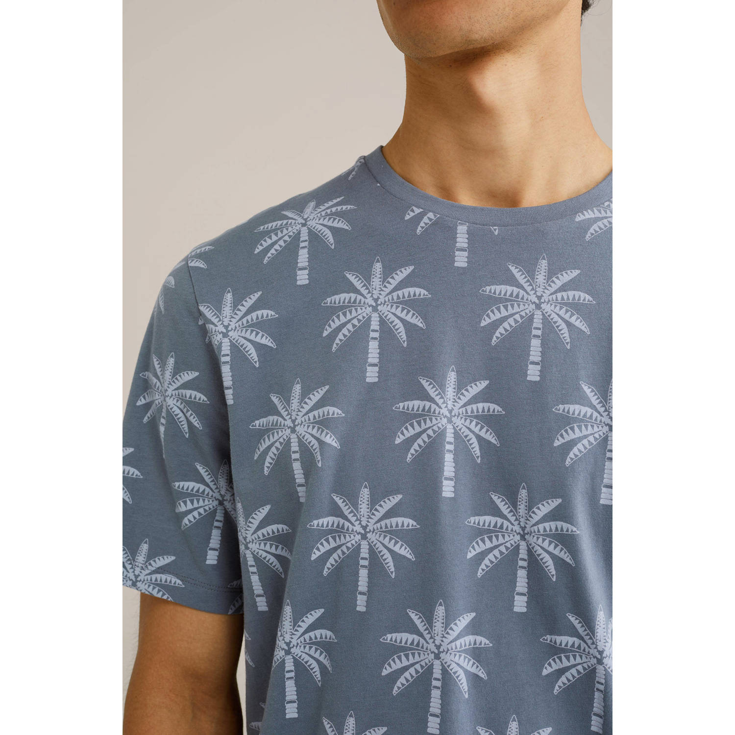 WE Fashion T-shirt grijsblauw