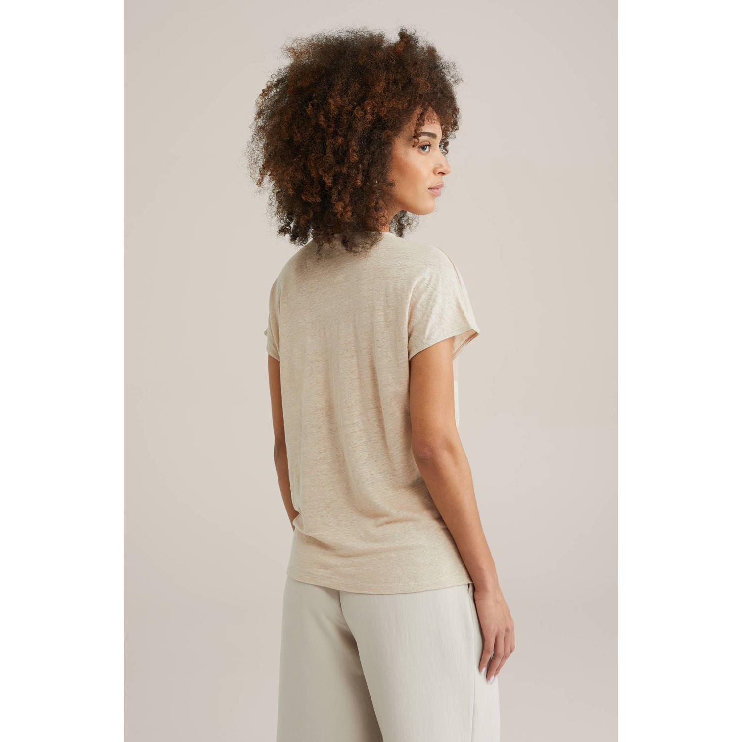 WE Fashion top zand