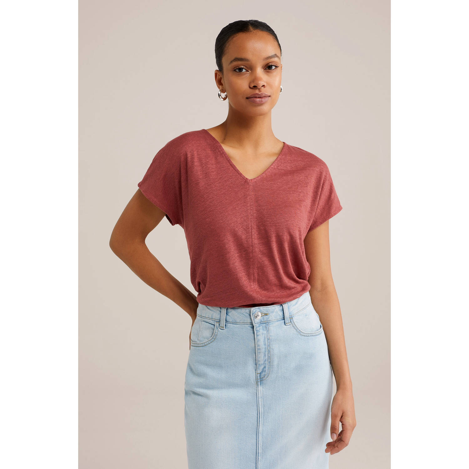 WE Fashion top rood