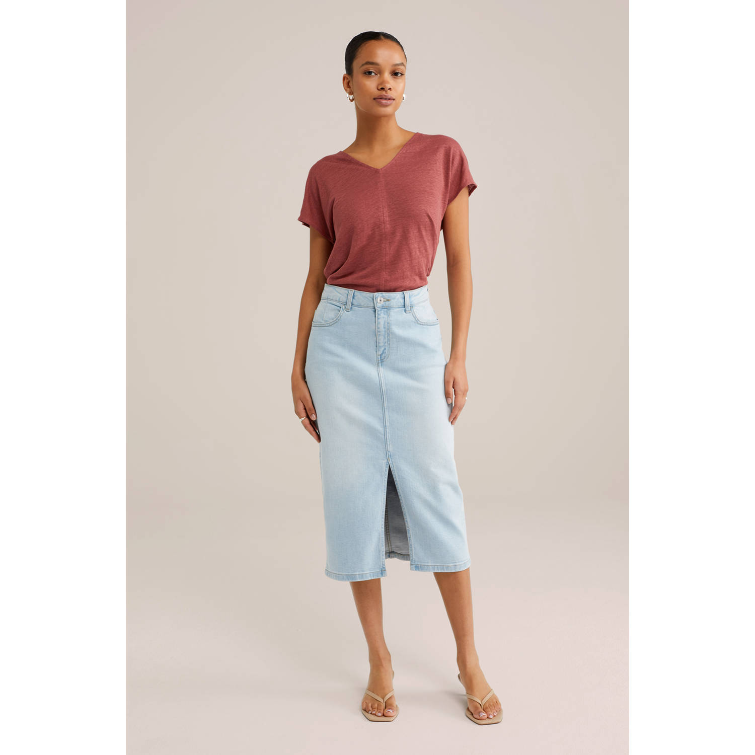 WE Fashion top rood