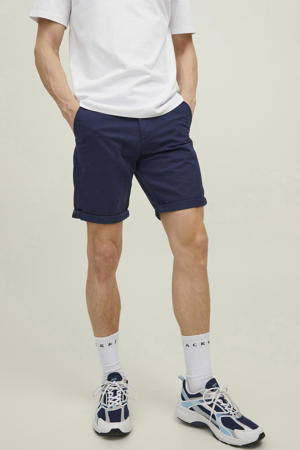 regular fit chino short JPSTBOWIE navy blazer