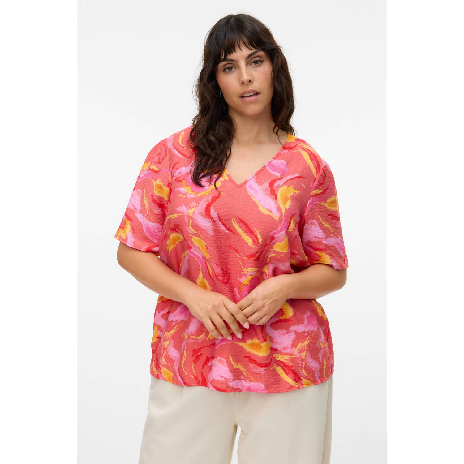 VERO MODA CURVE top rood