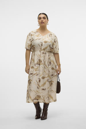 maxi jurk ecru