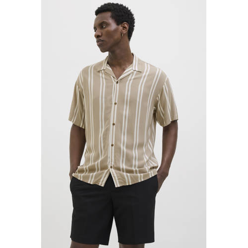 JACK & JONES ESSENTIALS casual overhemd beige afbeelding