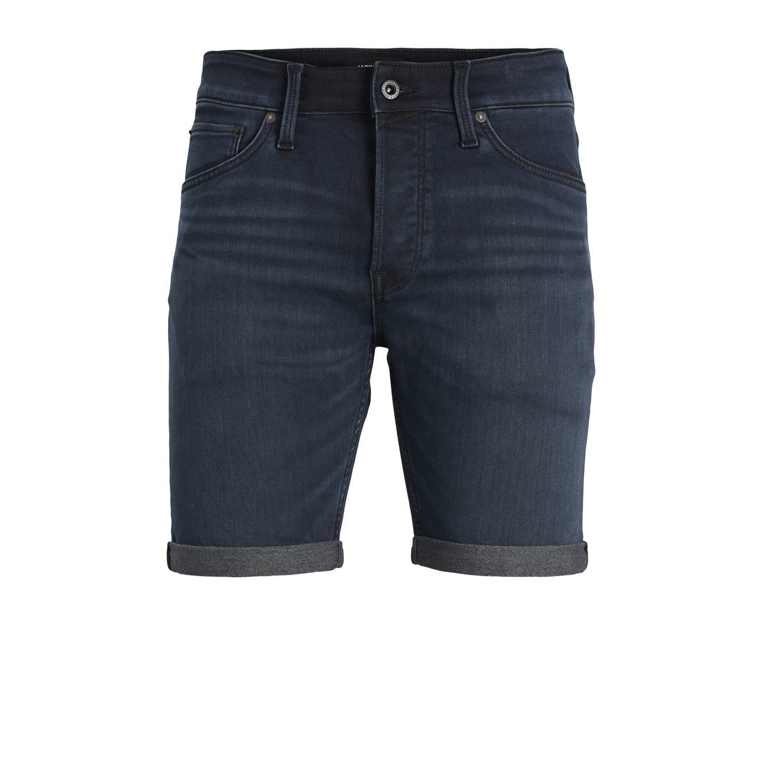 JACK & JONES JEANS INTELLIGENCE denim regular short dark blue denim