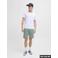 JACK & JONES PANTS STUDIO regular fit sweatshort JPSTGORDON grijsgroen