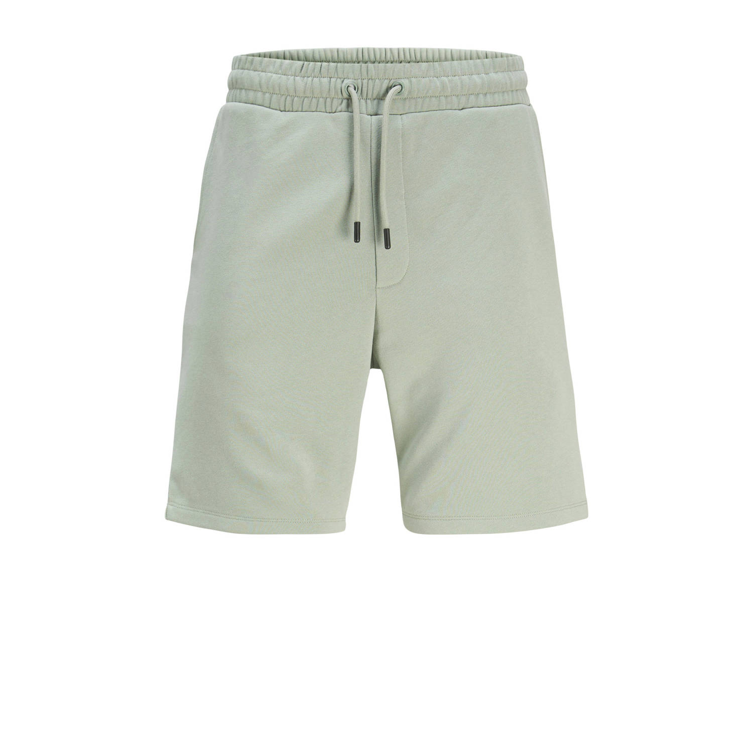 JACK & JONES PANTS STUDIO regular fit sweatshort JPSTGORDON grijsgroen