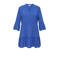 ONLY CARMAKOMA zomerjurk blauw