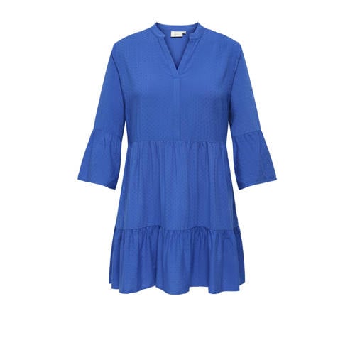 ONLY CARMAKOMA zomerjurk blauw afbeelding