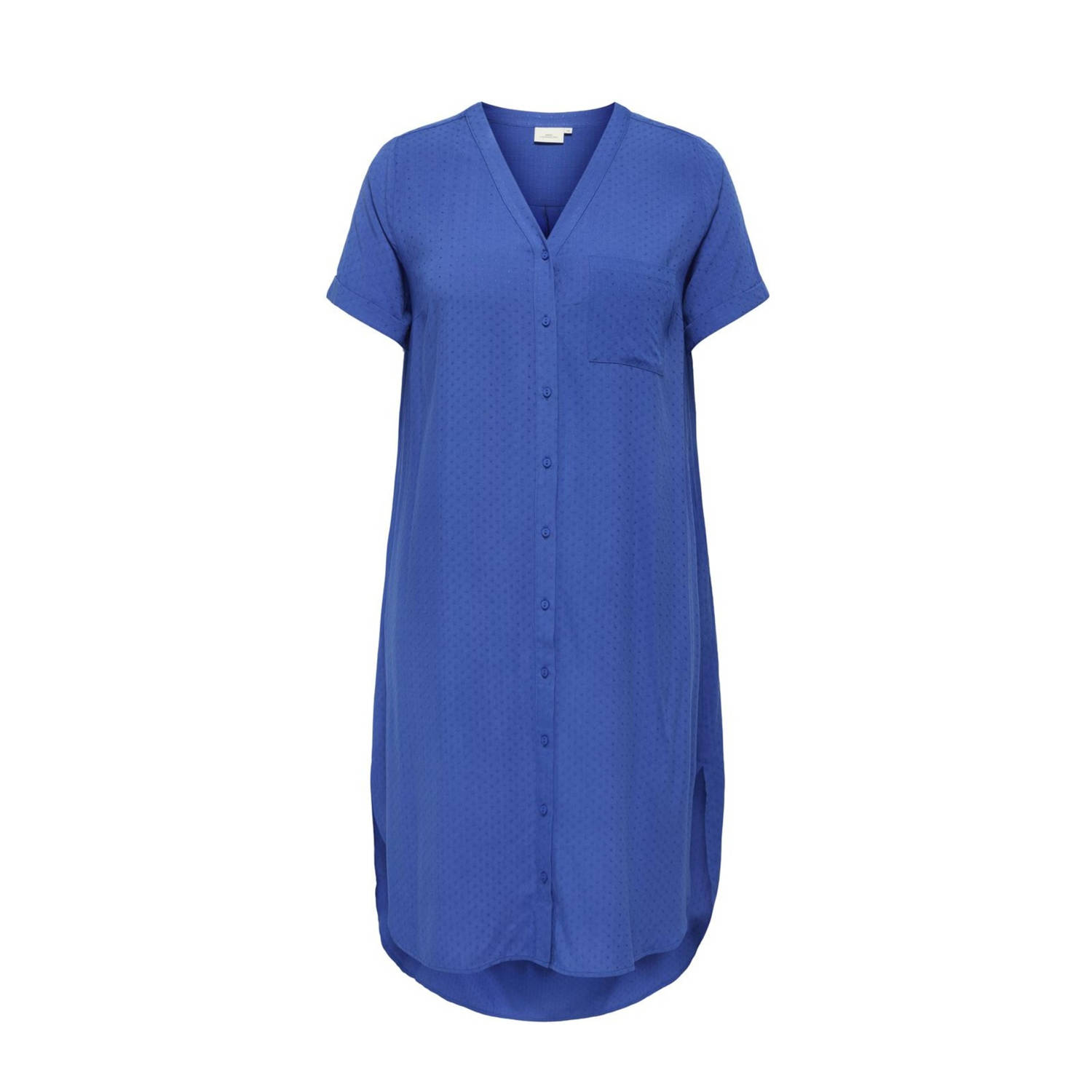 ONLY CARMAKOMA blousejurk blauw
