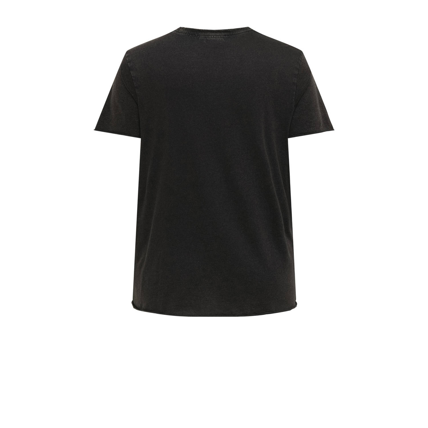 ONLY CARMAKOMA T-shirt zwart