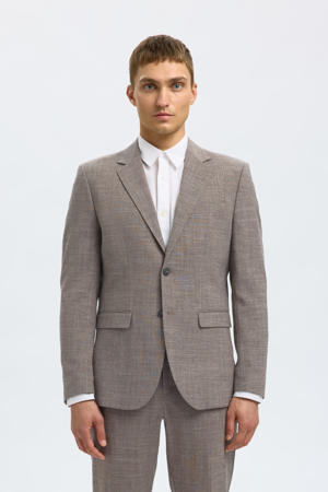 slim fit colbert  SLHSLIM-OASIS taupe