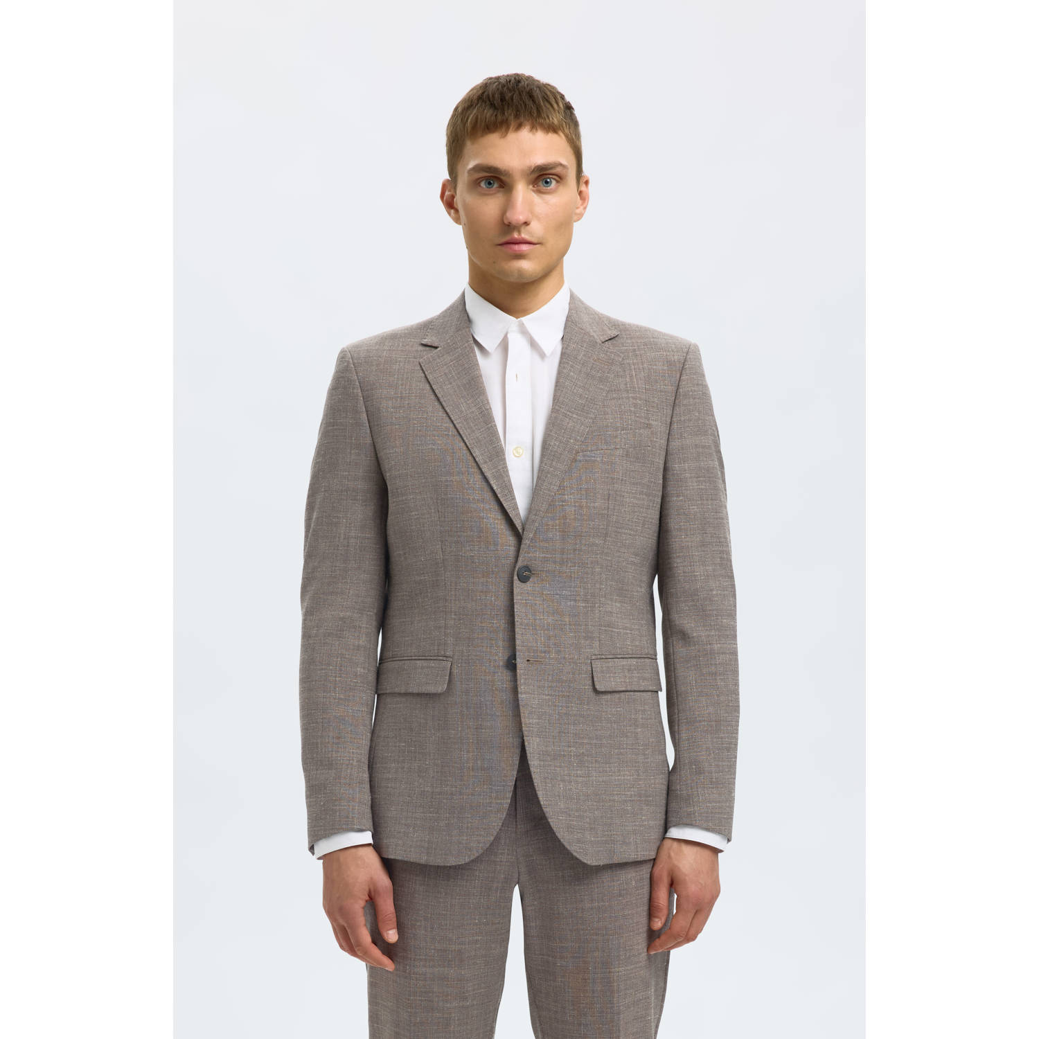 SELECTED HOMME slim fit colbert SLHSLIM-OASIS taupe