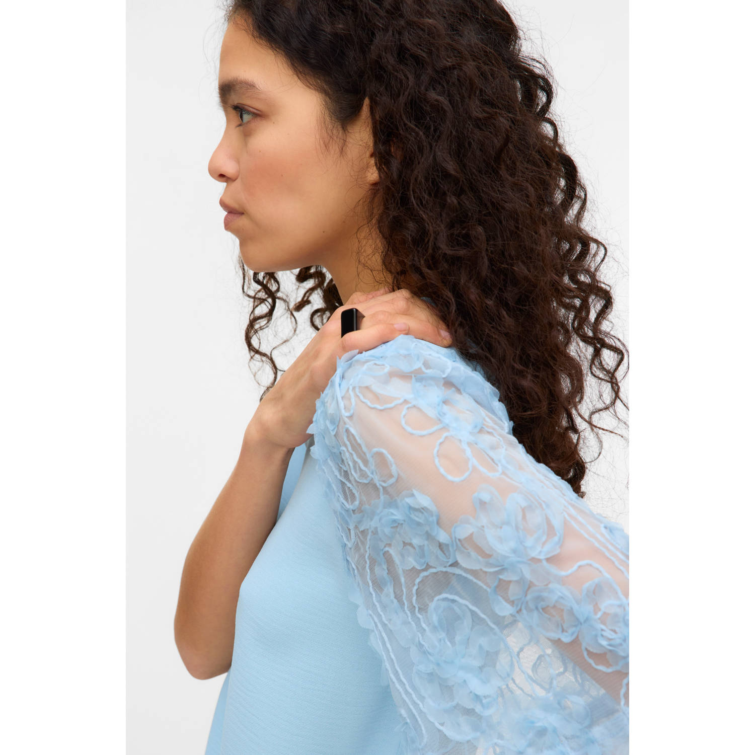 VERO MODA top lichtblauw