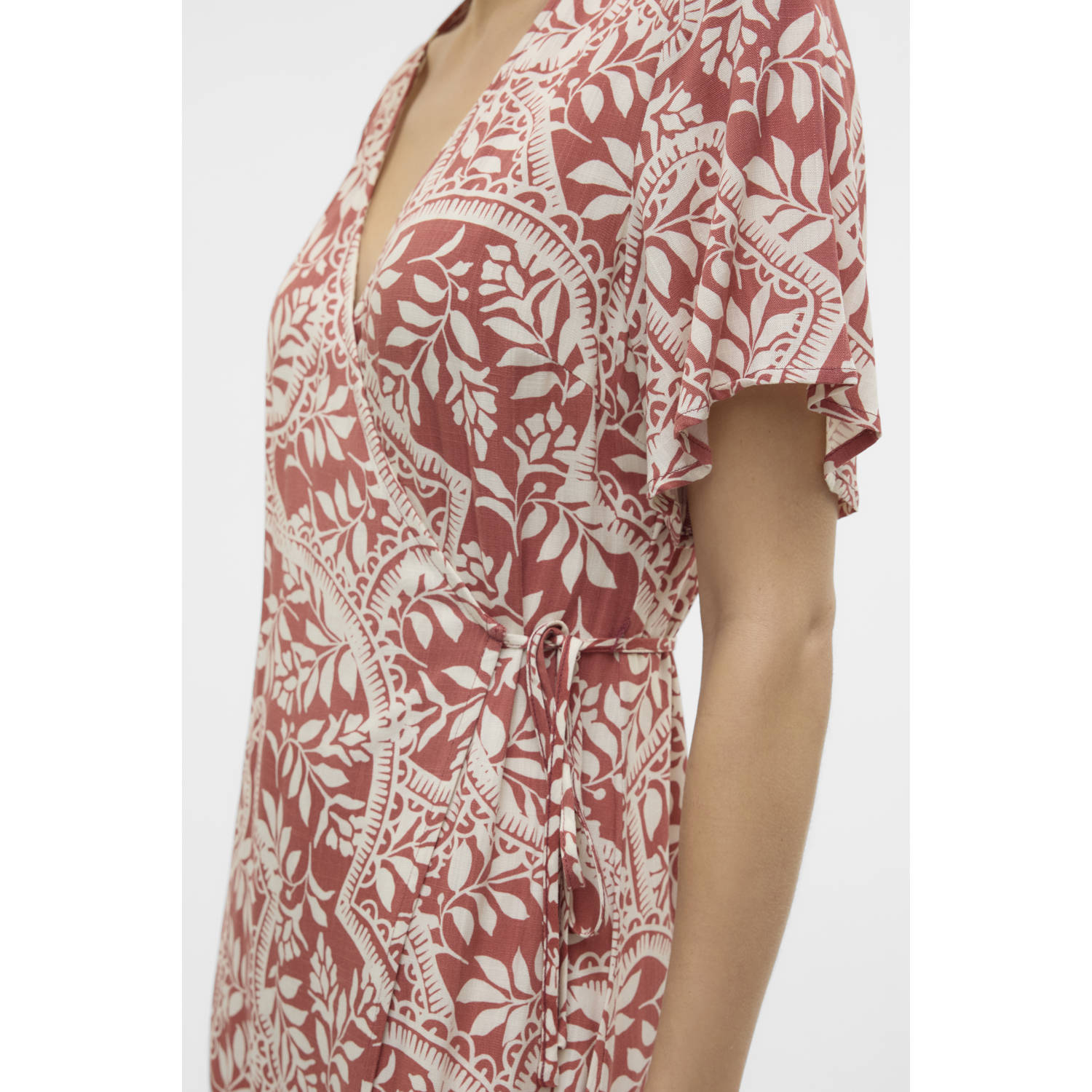 VERO MODA maxi jurk rood