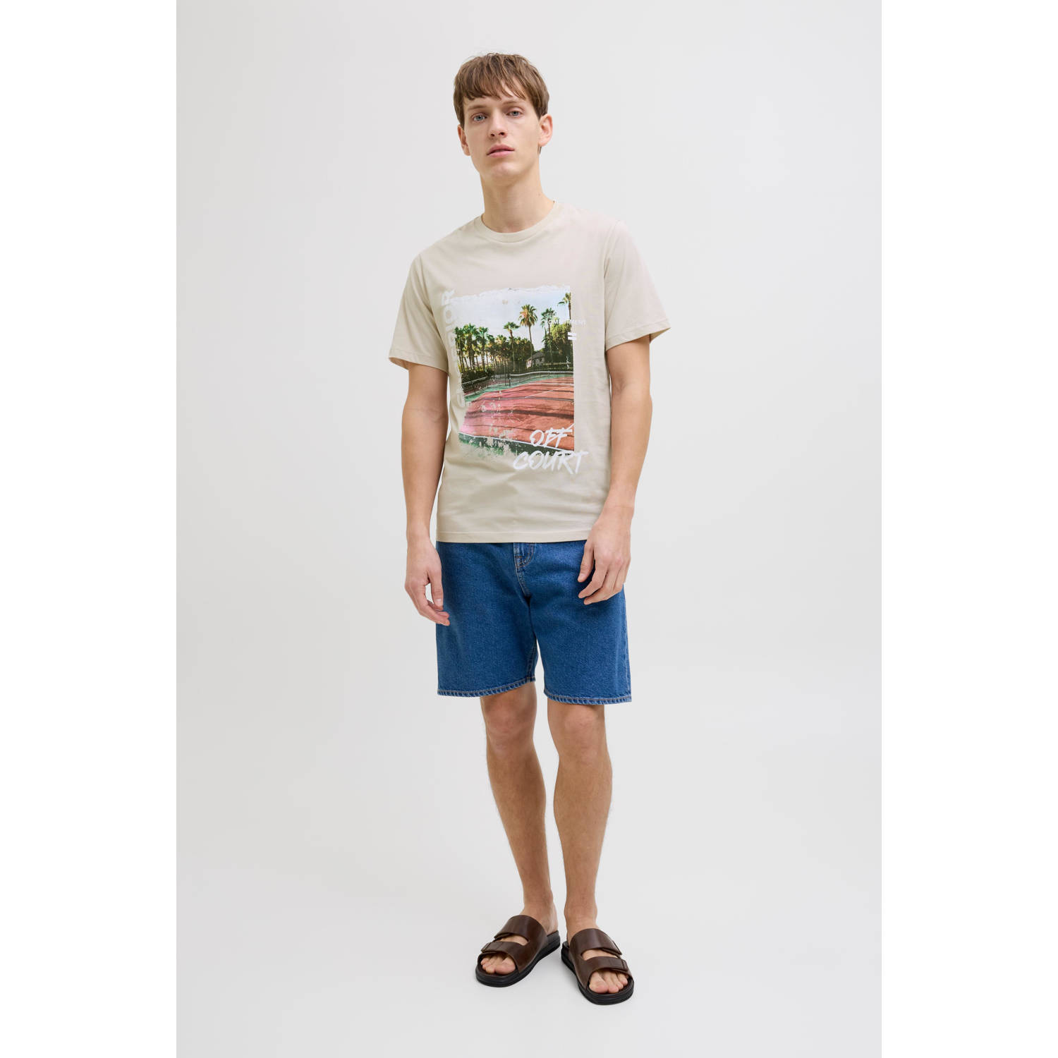 JJ REBEL T-shirt beige