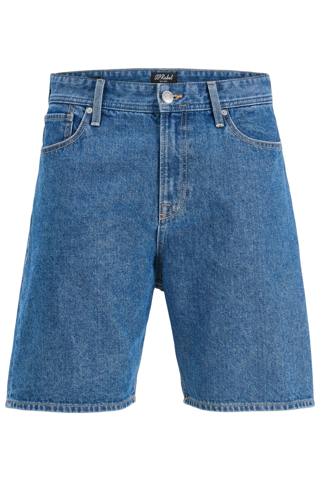 JJ REBEL loose denim short blauw