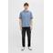 JJ REBEL regular polo blauw