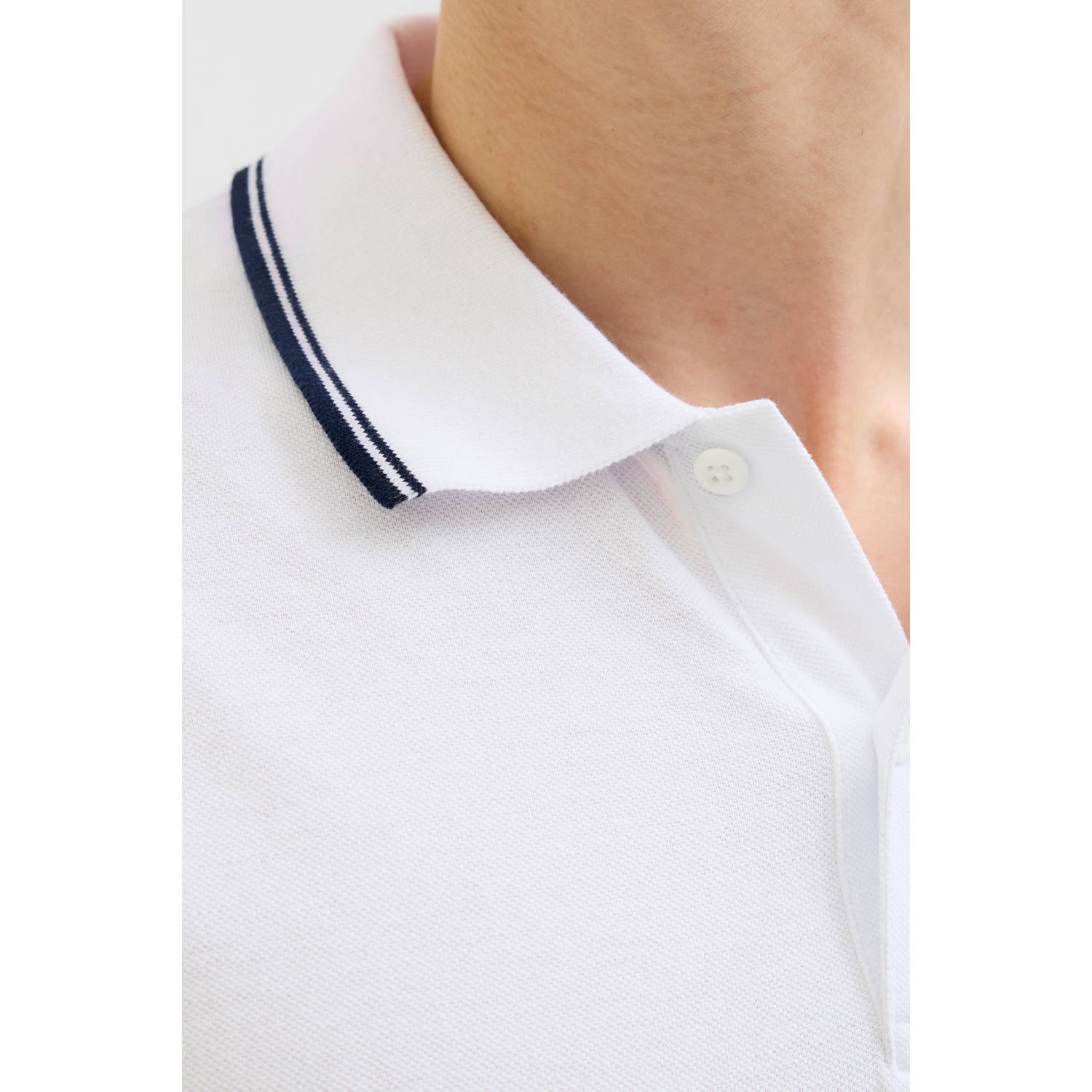 JJ REBEL regular polo wit