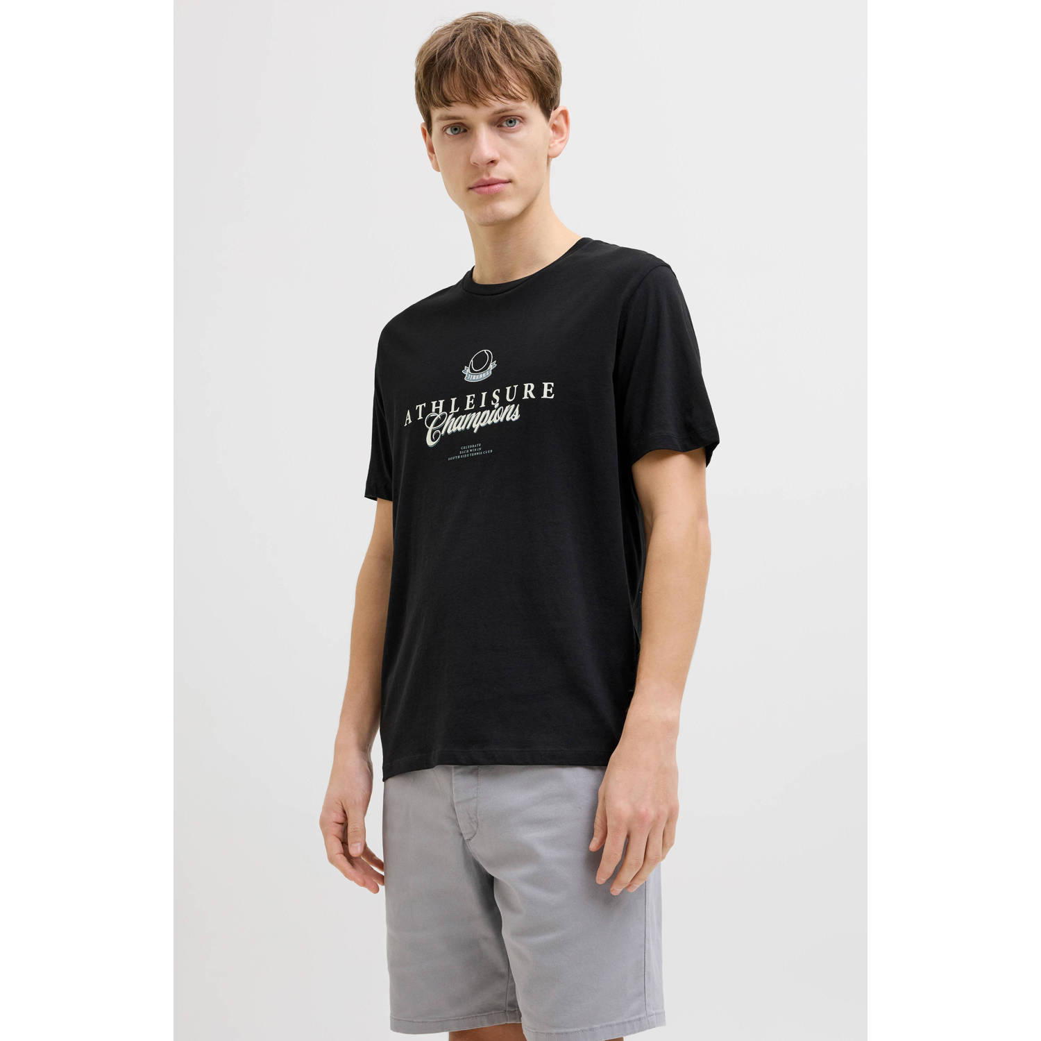 JJ REBEL T-shirt zwart