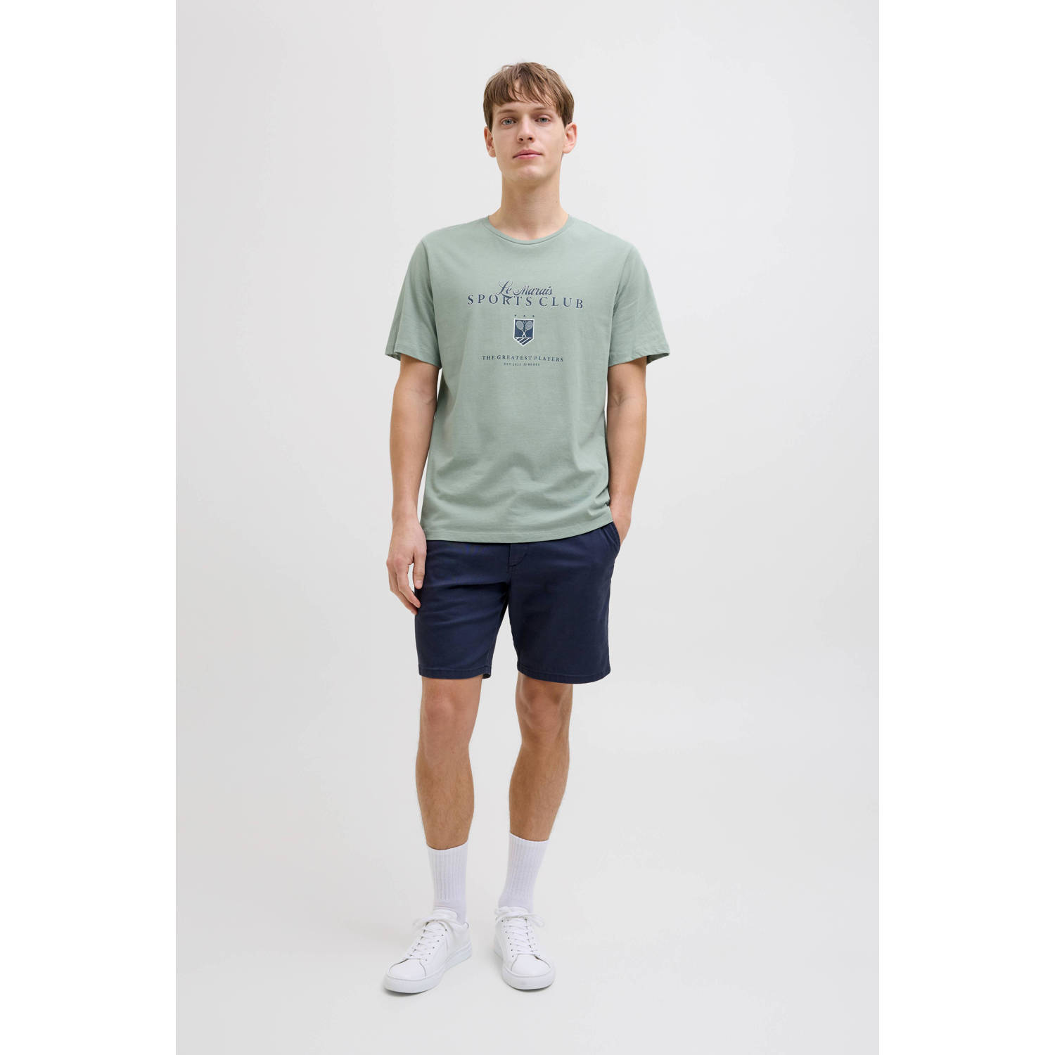 JJ REBEL T-shirt grijsgroen