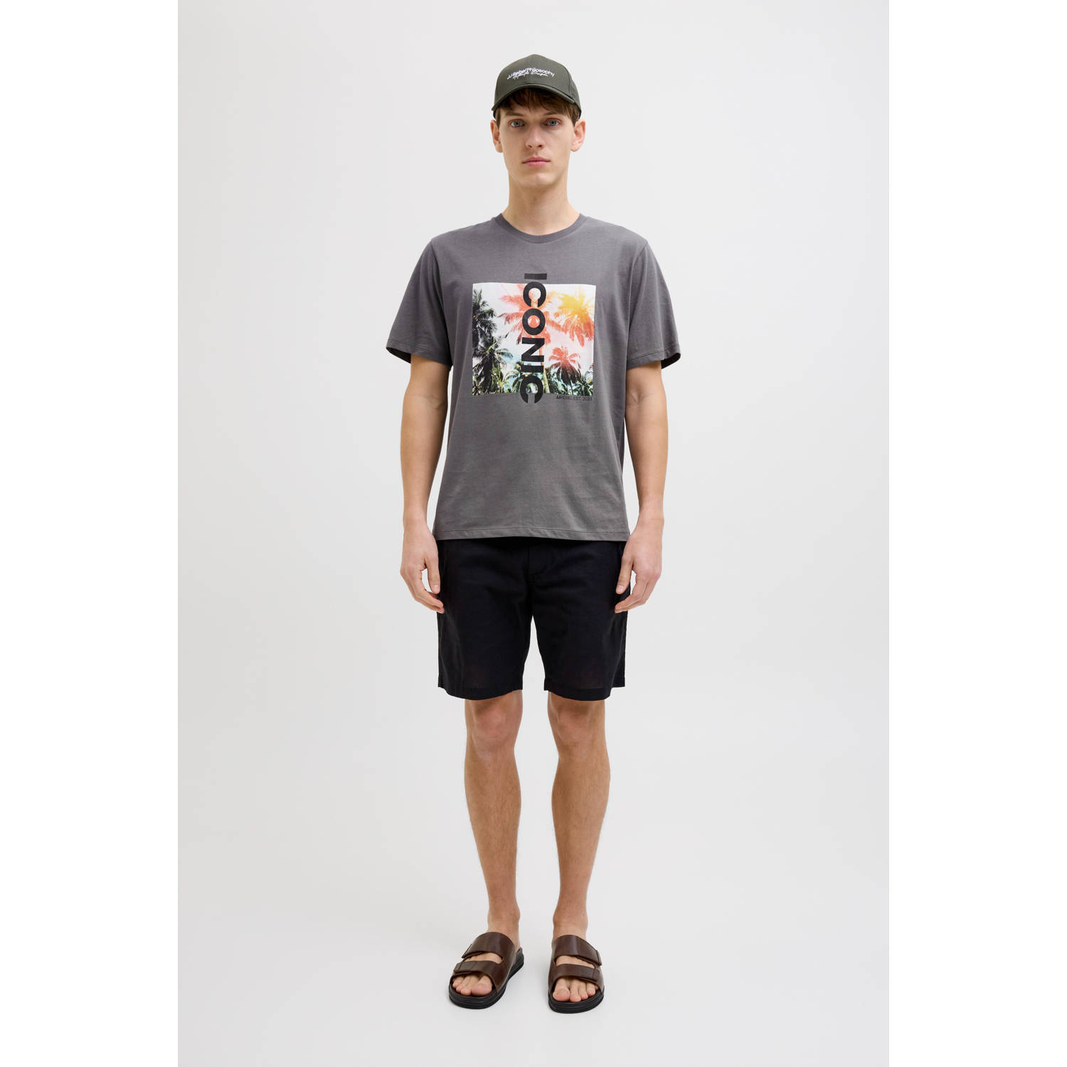 JJ REBEL T-shirt grijs