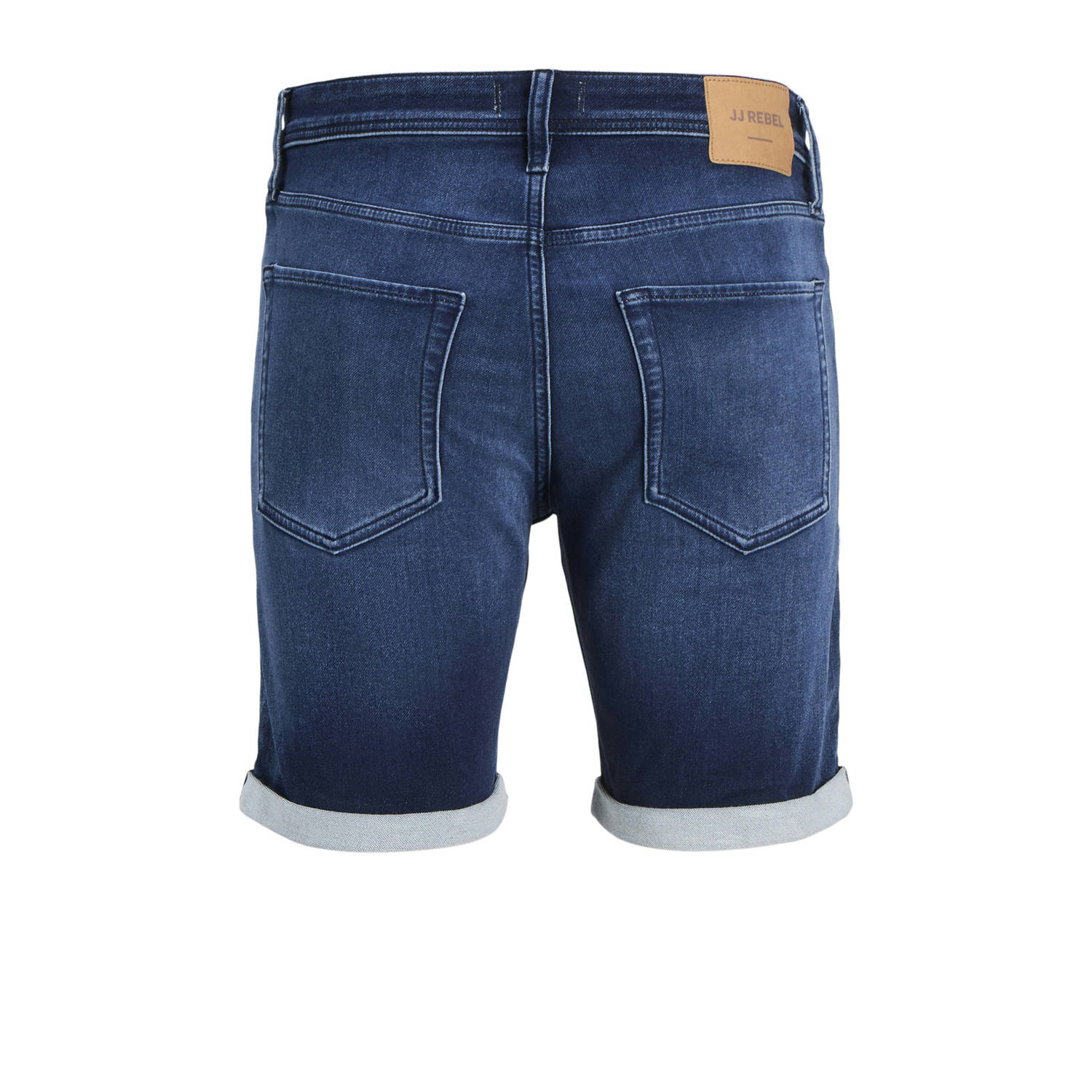 JJ REBEL denim regular short dark blue denim